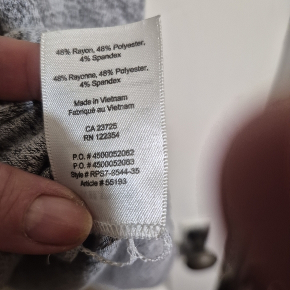 Aritzia Wilfred Free Lorelei Light Grey Dress Knit with Pockets Generous XXS - Picture 2 of 7